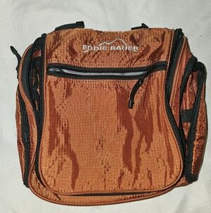 Eddie Bauer Men's Burnt Orange Toiletry Bag